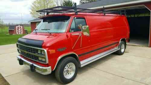 chevrolet g30 van 1995 rare g30 van extended cargo 7 4 auto used classic cars chevrolet g30 van 1995 rare g30 van