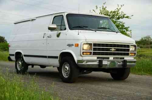 Chevrolet Van (1995) Chevrolet G20 Cargo Van 77 300: Used Classic Cars