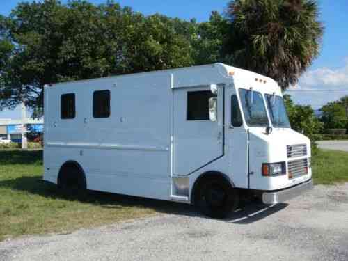 Chevrolet P30 Step Van Mobile Office Cargo 1 Owner Diesel 15 Vans Suvs And Trucks Cars