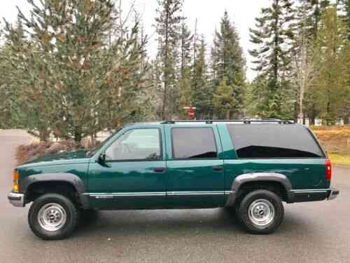 Chevrolet Suburban Lt 4x4 454 Fully Loaded Leather Interior 1995