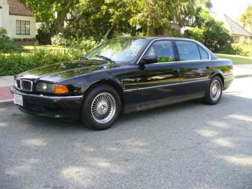 Bmw 7 Series Black 1996 Beautiful Bmw 750il Black With Black Used Classic Cars