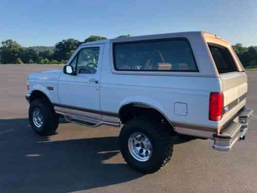 Ford Bronco Eddie Bauer Edition Immaculate Interior And Exterior 1996