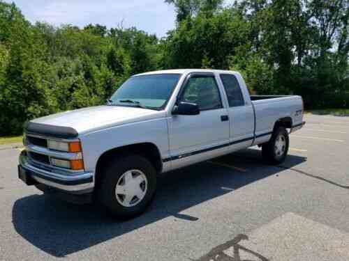 Chevy K1500 Silverado 1500 4x4 Z71 Extended Cab Third Door 5 Used Classic Cars