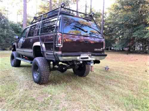 chevrolet suburban customized and lifted 1997 here s a fun used classic cars chevrolet suburban customized and