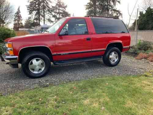 Chevrolet Tahoe Tahoe 2door 1997