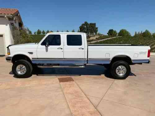 Obs F 350 Crew Cab 7 3 Diesel 4x4 5 Speed Manual 160k Miles Mint 1997