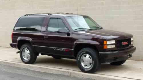 gorgeous 1997 gmc yukon gt 2 door like chevy blazer used classic cars carscoms com