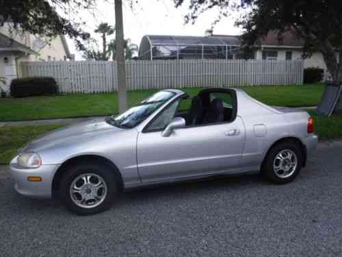 Honda Del Sol Silver 1997 Honda Del Sol Si Good Condition Used Classic Cars