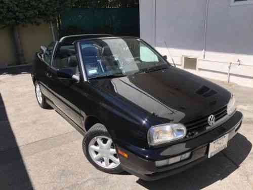 volkswagen cabrio highline 1997 attention first time classic used classic cars carscoms com