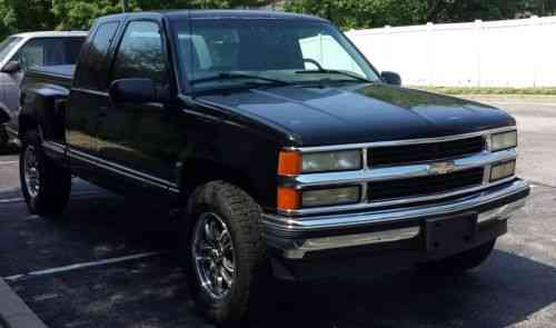 Chevrolet C K Pickup 1500 Z71 1998 Chevrolet Silverado Z 71 Used Classic Cars