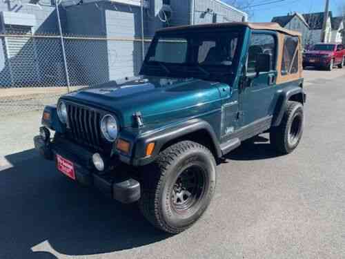 1998 Jeep Wrangler Sport Manual 4wd Soft Top Summer Special Used Classic Cars