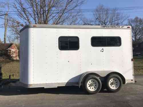 Featherlite (1999) Featherlite 2 Horse Bumper Pull: Vans, SUVs, and ...