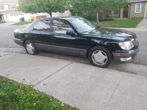 lexus ls400 sedan black rwd automatic 400 2000 about this used classic cars carscoms com