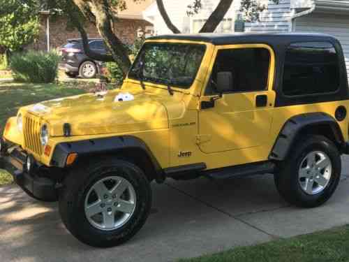 2001 jeep wrangler se