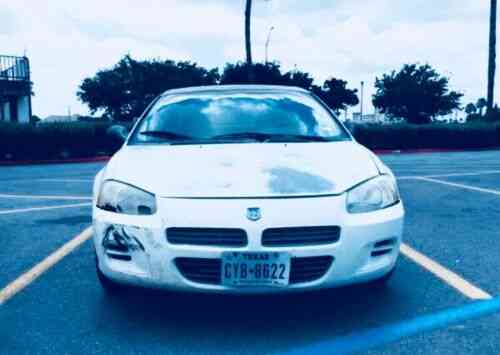 Dodge Stratus White 4 Door Sedan Clean Title Saves Gas 2002