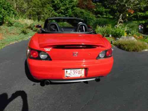 Honda S2000 Black Interior 2002 Honda S2000 All Original