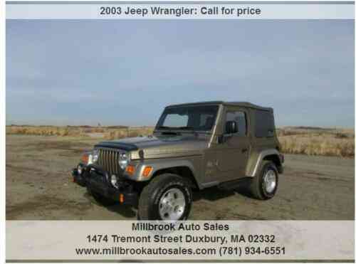 2003 jeep wrangler sahara