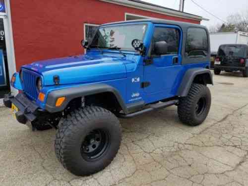 2003 jeep wrangler x