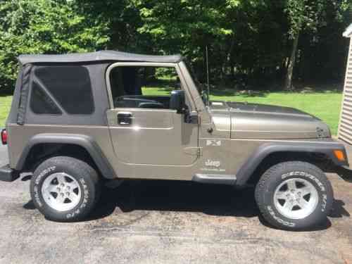 2003 jeep wrangler x