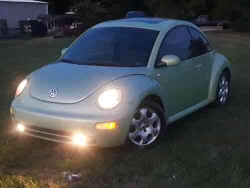 Volkswagen Beetle Tdi 1 9l 2003 Nice Lime Green Beetle For Used Classic Cars