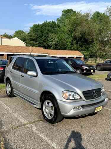 mercedes benz ml350 silver black well maintained 2004 i used classic cars carscoms com