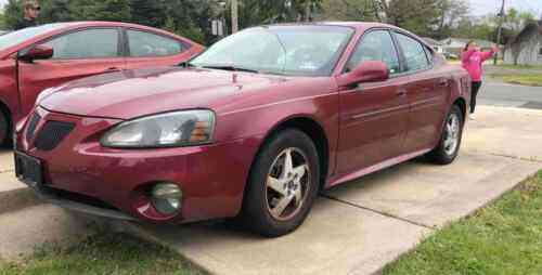 Pontiac Grand Prix Sedan Red Fwd Automatic Gt2 (2004): Used Classic Cars