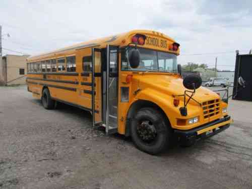 2005 Blue Bird School Bus With Wheel Chair Lift, 7. 2l: Vans, SUVs, and ...