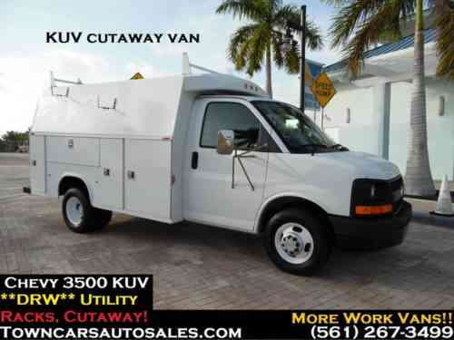 Chevrolet Express Kuv Utility Cargo Van 