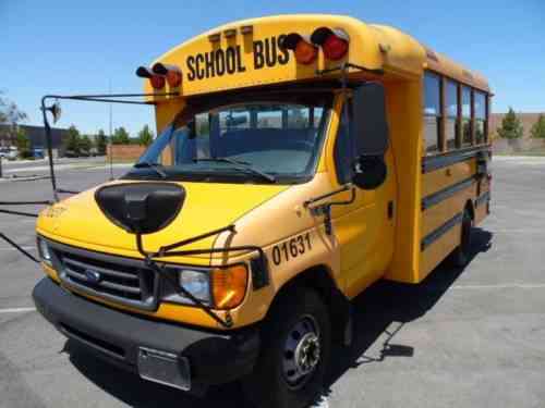 Ford E-series Van School Bus (2005) ﻿ Ford E-350 School: Used Classic Cars