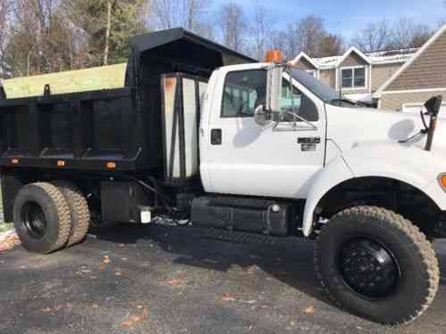 Ford F750 Dump 2005 Ford F 750 4x4 Dump Truck With Flink