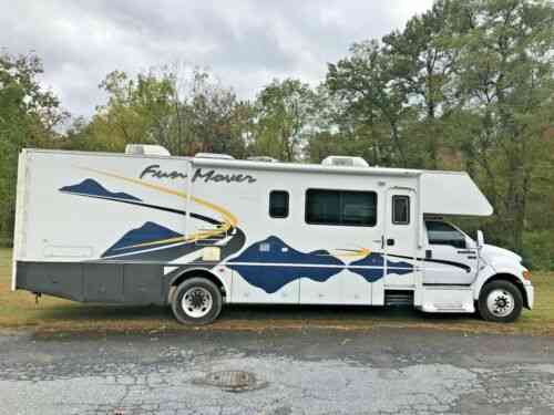 Ford F750 Toy Hauler 7 2l Cat Diesel 39 Super Class Vans Suvs And Trucks Cars