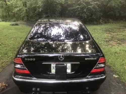 Mercedes Benz S Class S600 05 Rare Brabus Mercedes S600 Used Classic Cars