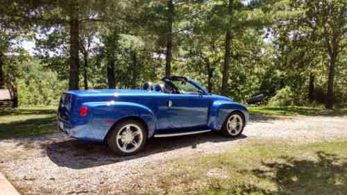 Chevrolet Ssr (2006) Pacific Blue Chevy Ssr Ls2 Engine: Used Classic Cars