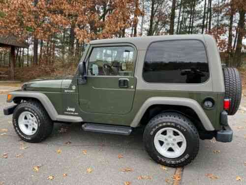 Jeep Wrangler Tj Sport Trail Rated 12k Miles No Reserve: Used Classic Cars