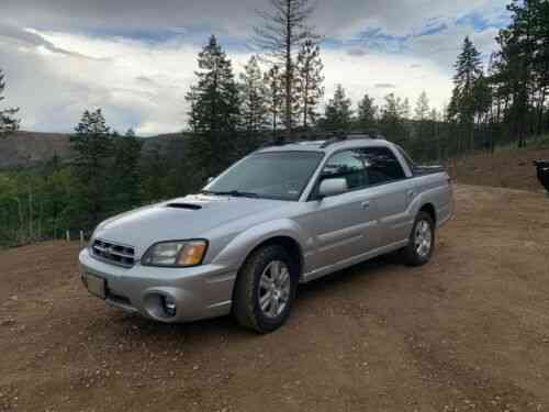 Subaru Baja 2006 Subaru Baja Turbo Silver Black Leather Used Classic Cars