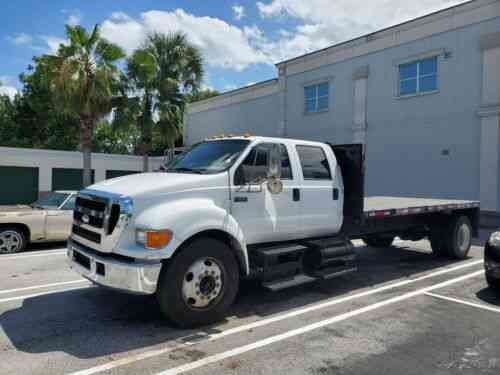 Ford F650 Flatbed Truck Cummins Isb Diesel Automatic: Vans, SUVs, and ...