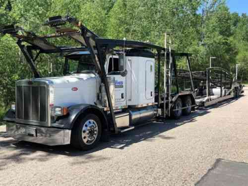 Peterbilt 379 Car Hauler W/ 2008 Cottrell Ez-7509 9 Car: Vans, SUVs ...