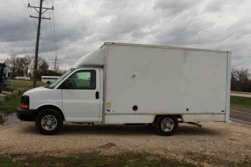 Chevy Express 3500 Cargo Van Box Truck Kuv Mobile Shop Lab Used Classic Cars