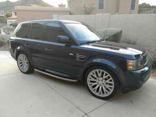 Range Rover Sport Gorgeous Baltic Blue With Almond Wood