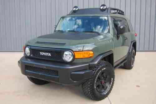 Toyota Fj Cruiser Trail Teams 2011 Only 2500 Units Made Used