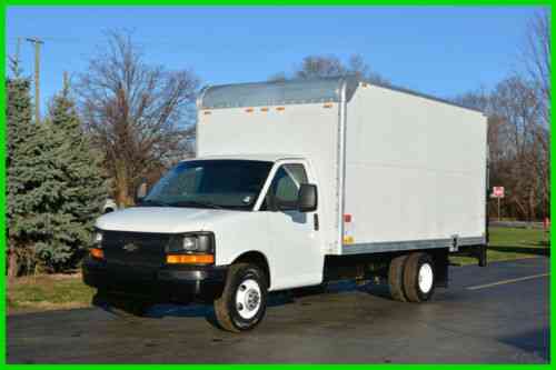 Chevrolet 3500 16 Ft Box Truck With Lift Gate -: Vans, SUVs, and Trucks ...