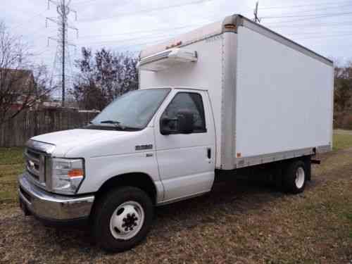 Ford E350 Van Cutaway Refrigerated Box Truck 15ft 39k 2012