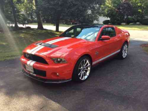 Ford Mustang Shelby Gt500 (2012) Rare And Beautiful!: Used Classic Cars