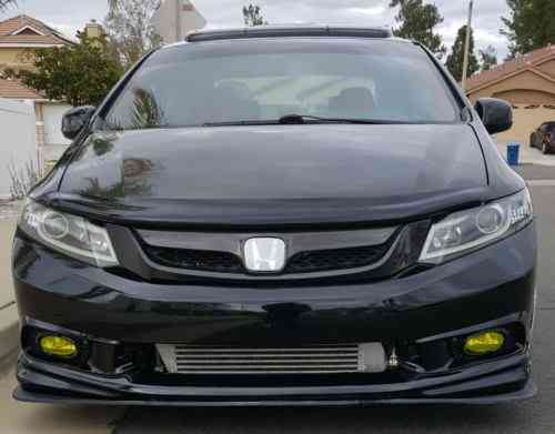 Honda Civic 20k In Mods Turbo Suspension Custom Interior 2012