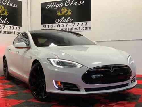 Tesla Model S Base 4dr Liftback 60 Kwh 69708 Miles White