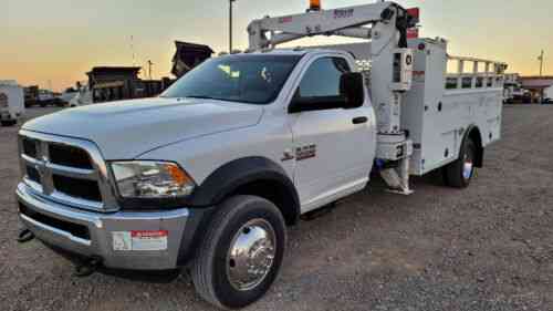 Dodge 5500 Knuckle Boom Pto Air Compressor Tire Service Truck Vans Suvs And Trucks Cars