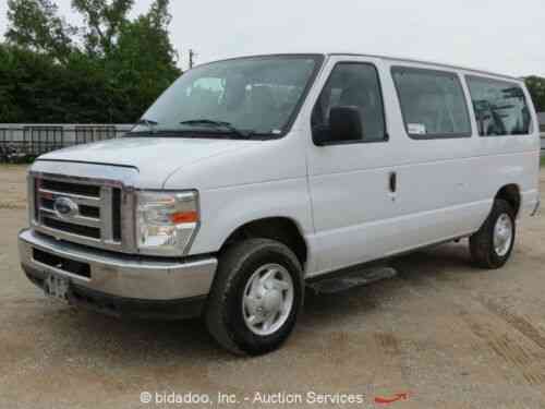 Ford 50 Xlt Super Duty 12 Passenger Econoline Van 5 4l V8 Used Classic Cars