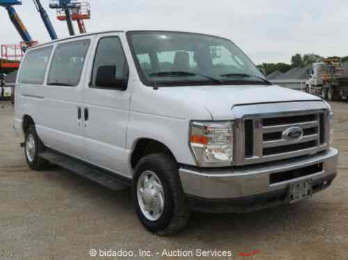 Ford 50 Xlt Super Duty 12 Passenger Econoline Van 5 4l V8 Used Classic Cars