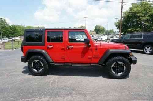 flame red wrangler