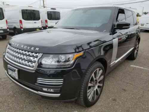 Armored 2014 Range Rover Autobiography Lwb Only 5 700 Miles On Used Classic Cars